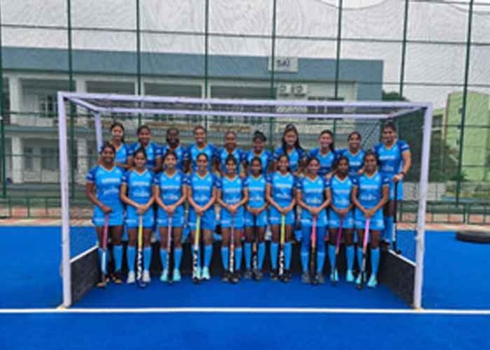 Indian Women’s Junior Asia Cup Hockey Team