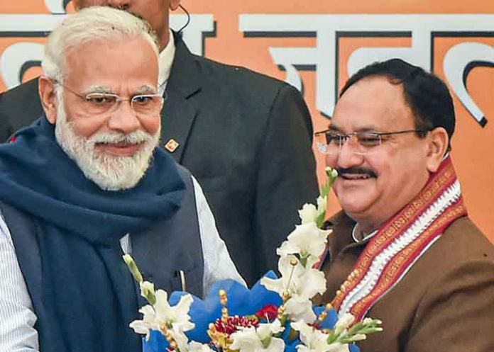 JP Nadda PM Modi