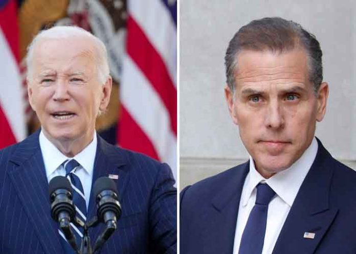 Joe Biden and Hunter Biden