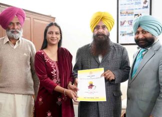 Khuddian Hands Over Appointment Letters