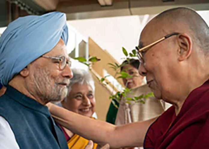 Manmohan Singh Dalai Lama