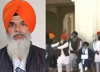 Narain-Singh-Chaura attack on Sukhbir Badal