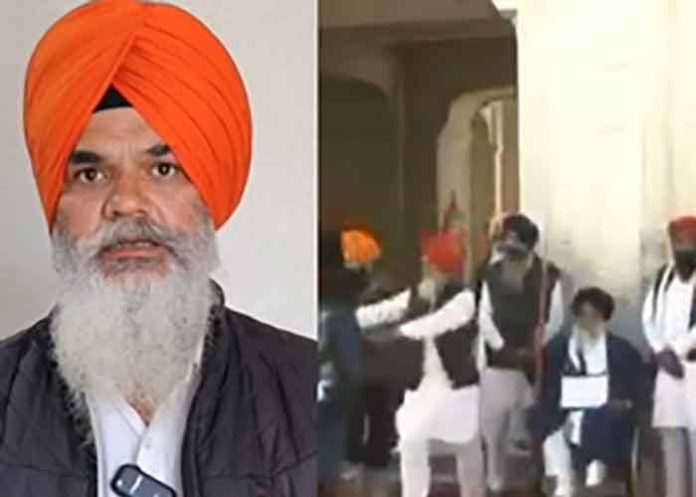 Narain-Singh-Chaura attack on Sukhbir Badal