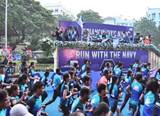 Navy host Half Marathon in Delhi