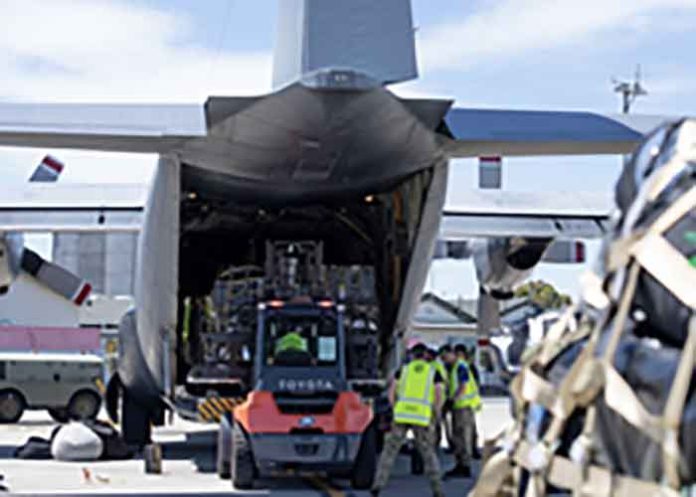 New Zealand rescue plane arrives