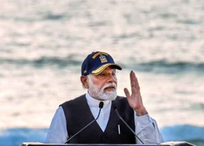 On Navy Day, PM Modi