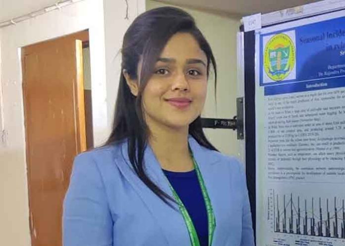 PAU Student Srishti Choudhury