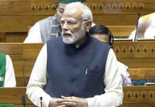 PM Narendra Modi in Parliament 1