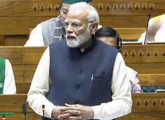 PM Narendra Modi in Parliament 1