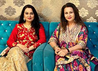 Padmini Kolhapure and Poonam Dhillon