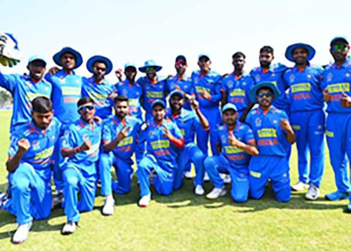 Physical Disabled Indian Cricket Team