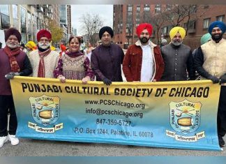 Punjabi Cultural Society of Chicago in Thanksgiving Day Parade