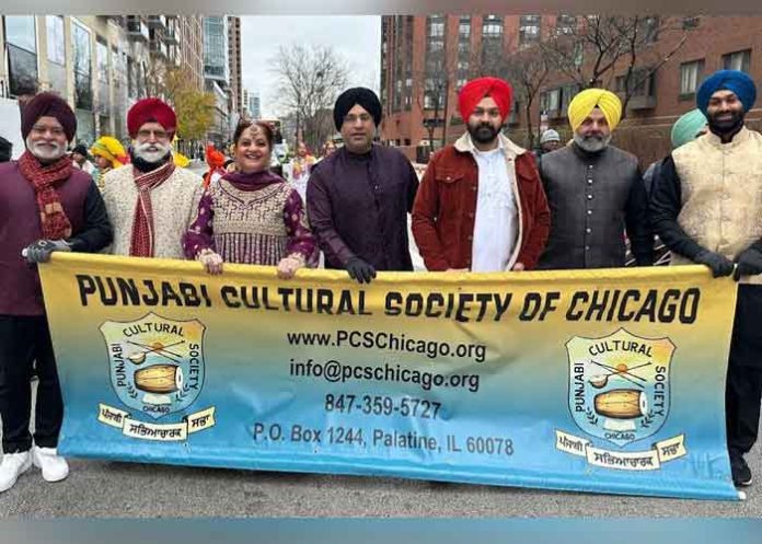 Punjabi Cultural Society of Chicago in Thanksgiving Day Parade