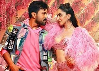 Ram Charan with Kiara Advani