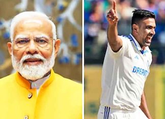 Ravichandran Ashwin PM Modi