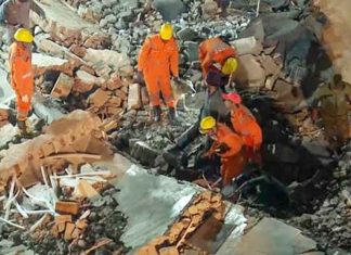 Rescue operation in Punjab building collapse