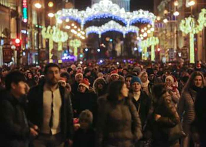 Russia sees rise in new year