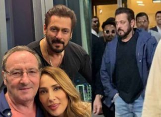 Salman Khan on Iulia Vantur’s father’s birthday