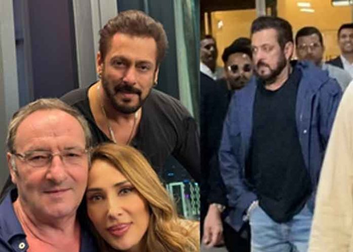 Salman Khan on Iulia Vantur’s father’s birthday