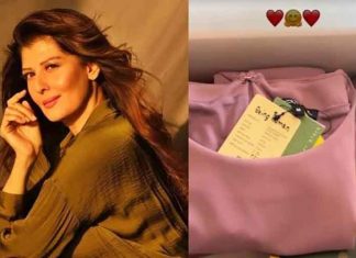 Sangeeta Bijlani receives gift