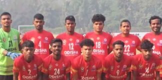 Santosh Trophy Odisha Team