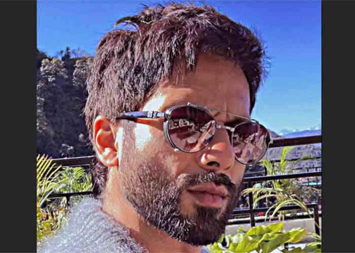 Shahid Kapoor look in sunkissed picture