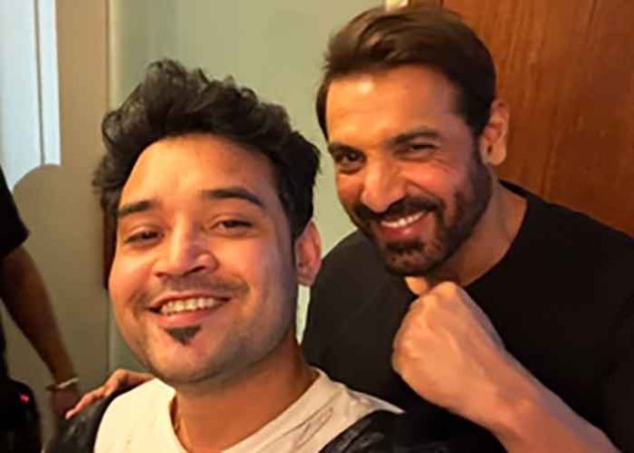 Srman Jain with John Abraham