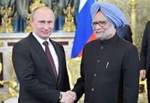 Vladimir Putin ManMohan Singh