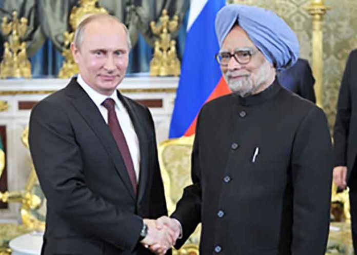 Vladimir Putin ManMohan Singh