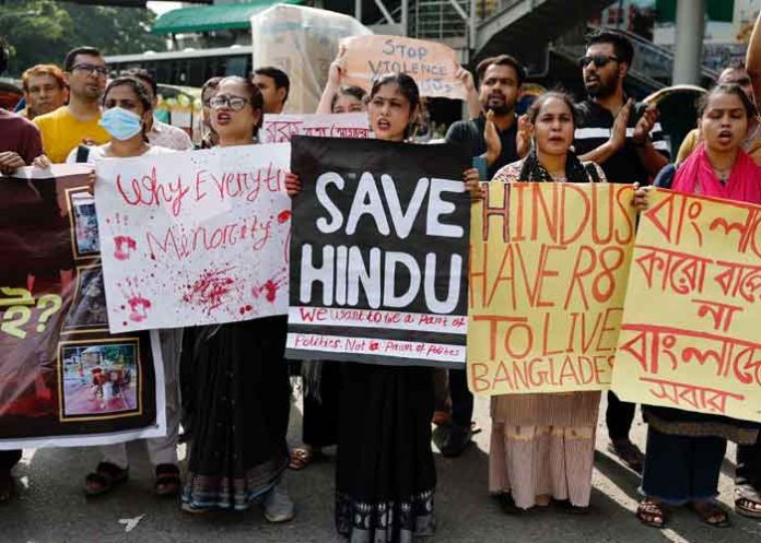 bangladeshi hindus Protest