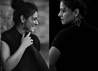 Actress Kajol slays in black