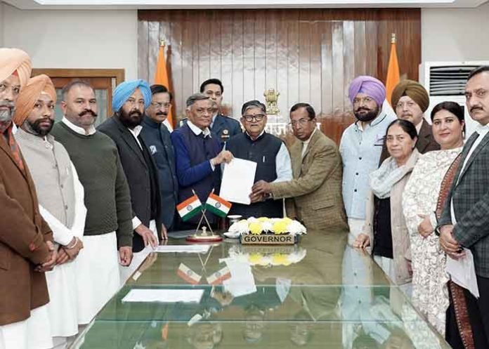 BJP Meets Punjab Guv Kataria