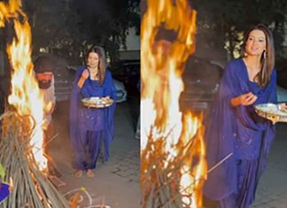 Geeta Basra celebrates Lohri