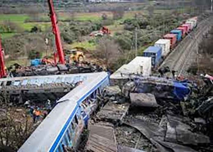 Greece train collision
