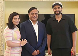 Jackky Bhagnani meets Assam CM Himanta Biswa Sarma