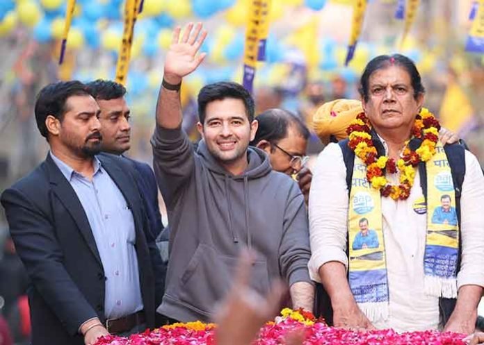 MP Raghav Chadha Leads Road Show