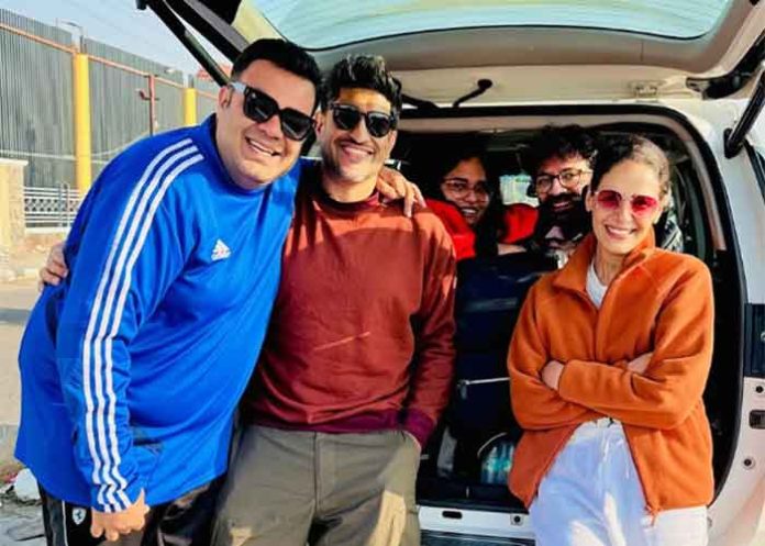 Mona Singh enjoys road trip with Kohrra team