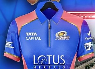 Mumbai Indians unveil new jersey