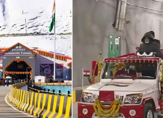 PM Modi inaugurates Jammu Kashmir Sonamarg tunnel