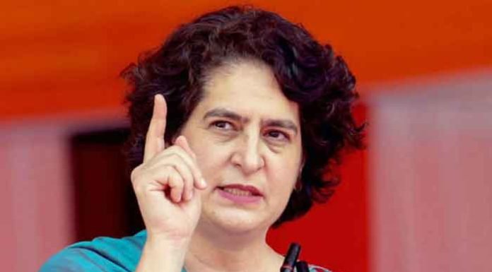 Priyanka Gandhi criticises crackdown on protesting youth Priyanka Gandhi Congress leader 1