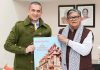 Punjab Guv Releases Harpreet Sandhu Pictorial Calendar