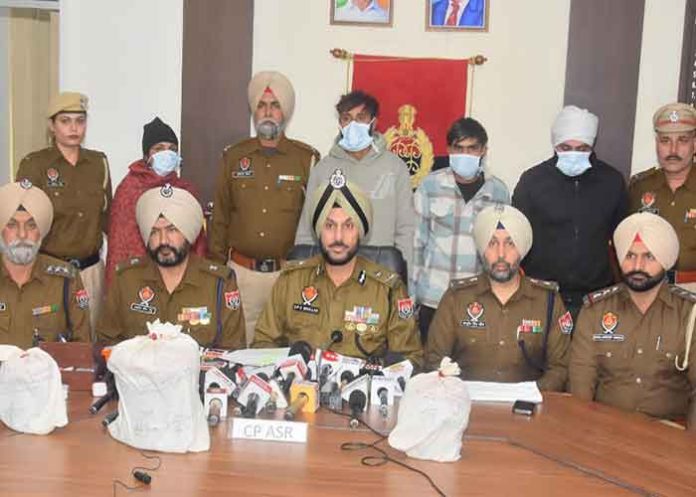 Punjab Police Bust Cross-Border Drug Cartyel