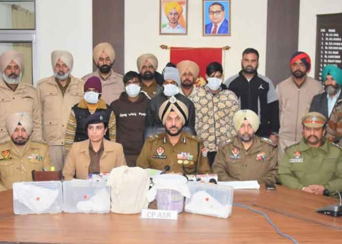 Punjab Police Busts Cross-Border Drug