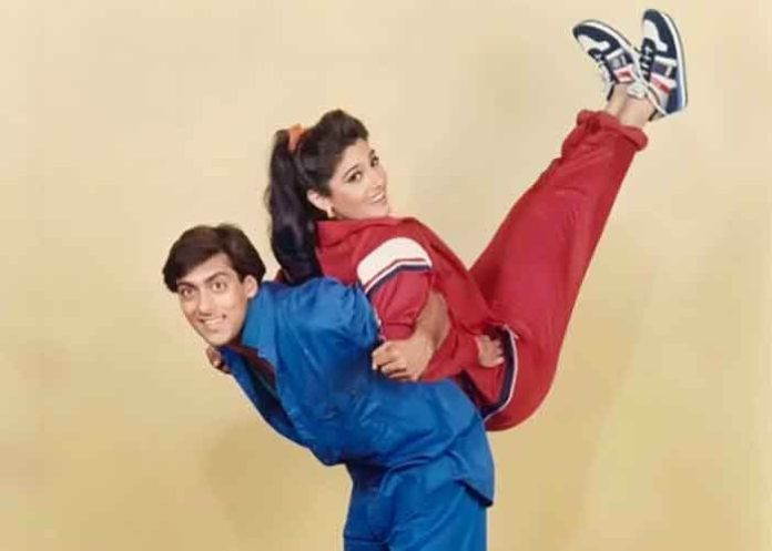 Raveena Tandon throwback picture with Salman Khan