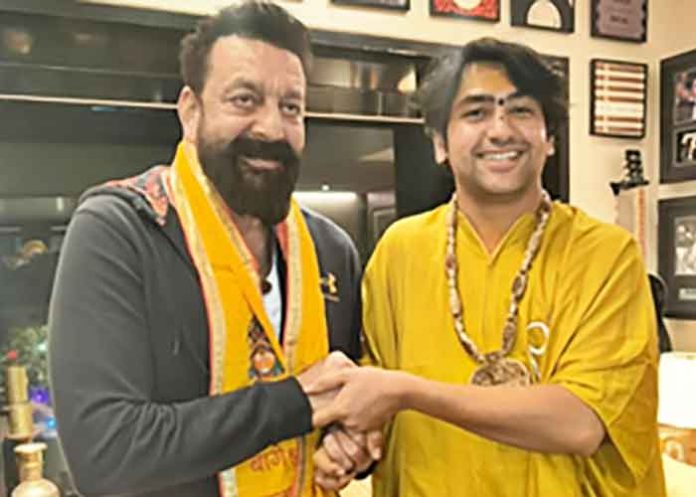 Sanjay Dutt meet Bageshwar baba