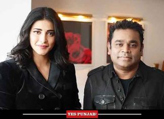 Shruti Haasan with AR Rahman