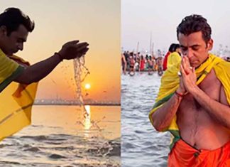 Sunil Grover at Maha Kumbh 2025