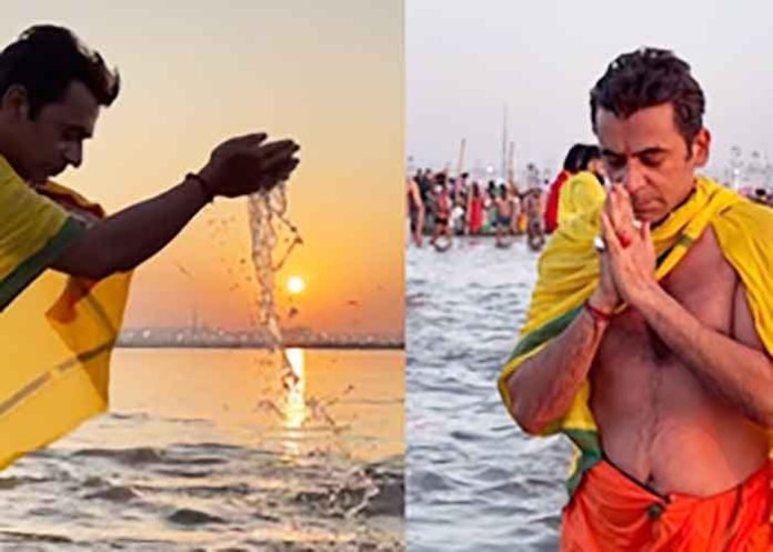 Sunil Grover at Maha Kumbh 2025