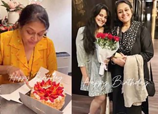 Supriya Pathak gets wish from Sanah Kapur