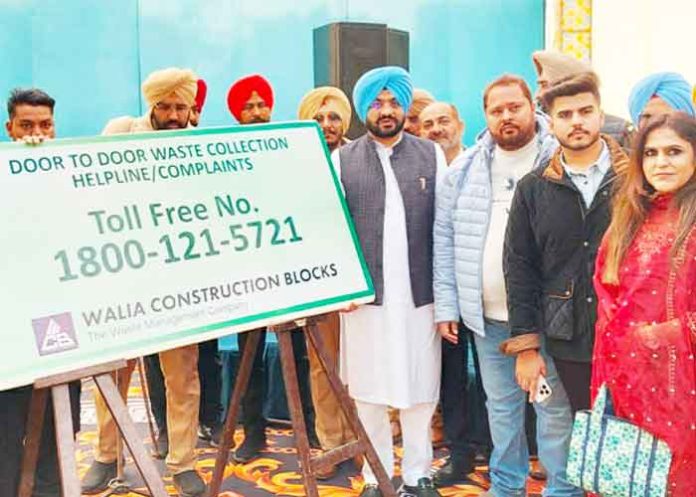 Tarunpreet Singh Sond Inaugurates Pilot Project